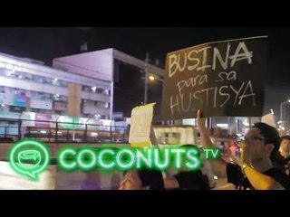 Marcos burial protested in Metro Manila | Coconuts TV