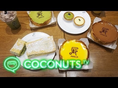 Bangkok goes nuts for Pablo cheese tarts | Coconuts TV