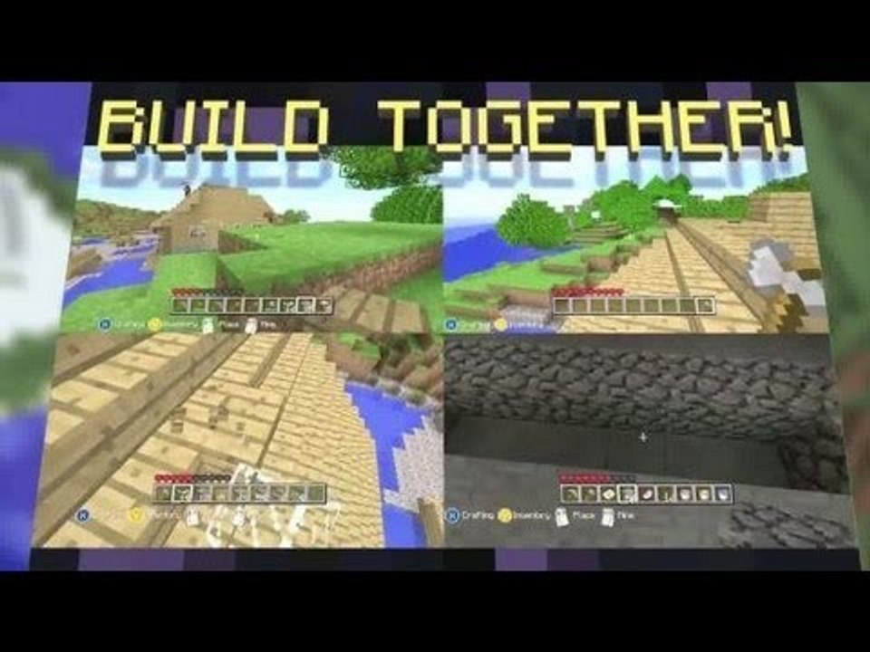 Minecraft Xbox 360 : trailer