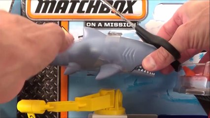 Shark Ship Marine Rescue Unboxing by Matchbox 'Toy Freaks Style'-GCqoBZkES2w