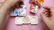 Danone Frozen Anna & Elsa, Danone Disney Car & Bauer Dschungel Snack Yogurts-tjQw9bESs-o