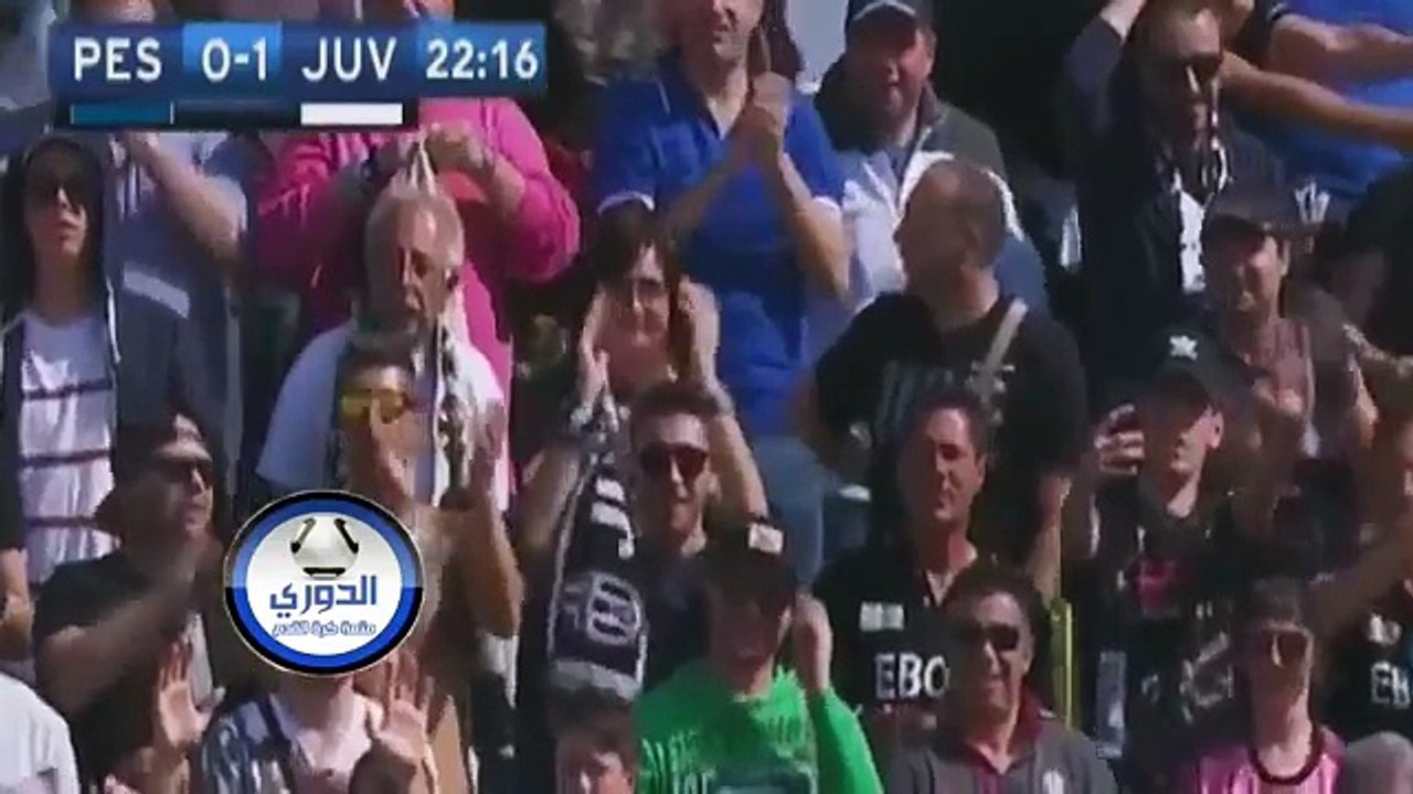 اهداف مباراة يوفينتوس × بيسكارا (2-0) الأهداف كاملة تعليق فهد العتيبي - الدوري الايطالي 15_4_2017