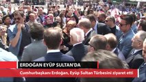 Erdoğan Eyüp Sultan'da