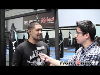Mark Munoz talks injury rehab "I was depressed when the injury happened....for a week"