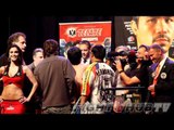 Manny Pacquiao vs. Timothy Bradley weigh in highlights
