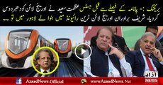 Justice Azmat Saeed Remarks On Orange Line Train