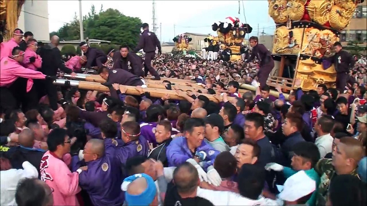 平成28年  新居浜太鼓祭り  西原VS久保田