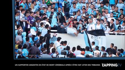 Un supporter argentin en état de mort cérébrale après s’être fait jeter des tribunes (Vidéo)