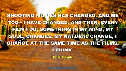 Dario Argento Quotes #3