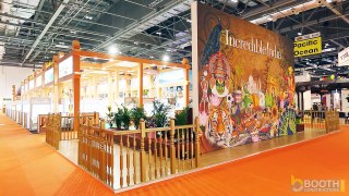 Exhibition Stand Design and Build Company - India Tourism WTM 2014