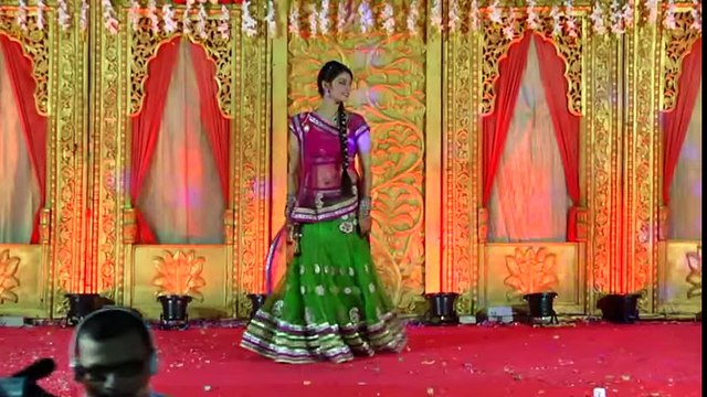 Homely girls dancing on wedding function
