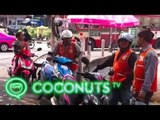 Mototaxi app mayhem in Bangkok | Coconuts TV