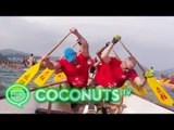 Row So Hard: Man’s paddle breaks in the middle of a dragon boat race | Coconuts TV