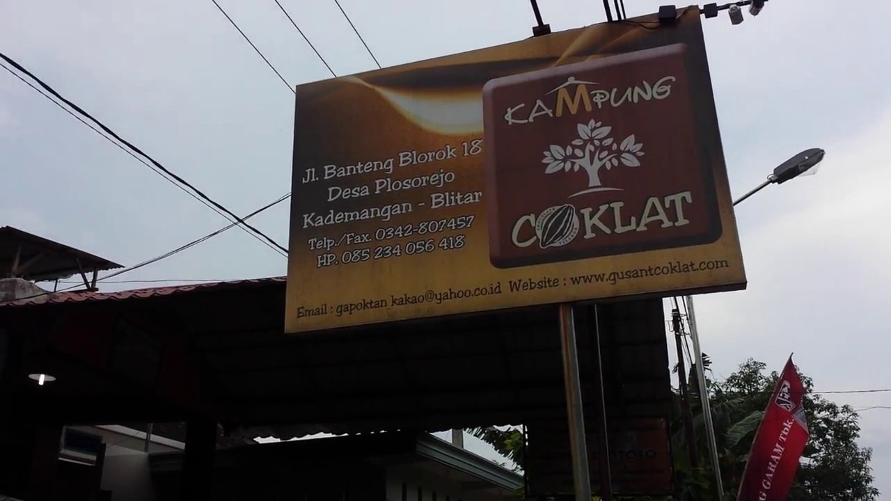 Wisata Kampung Coklat Kademangan Kabupaten Blitar
