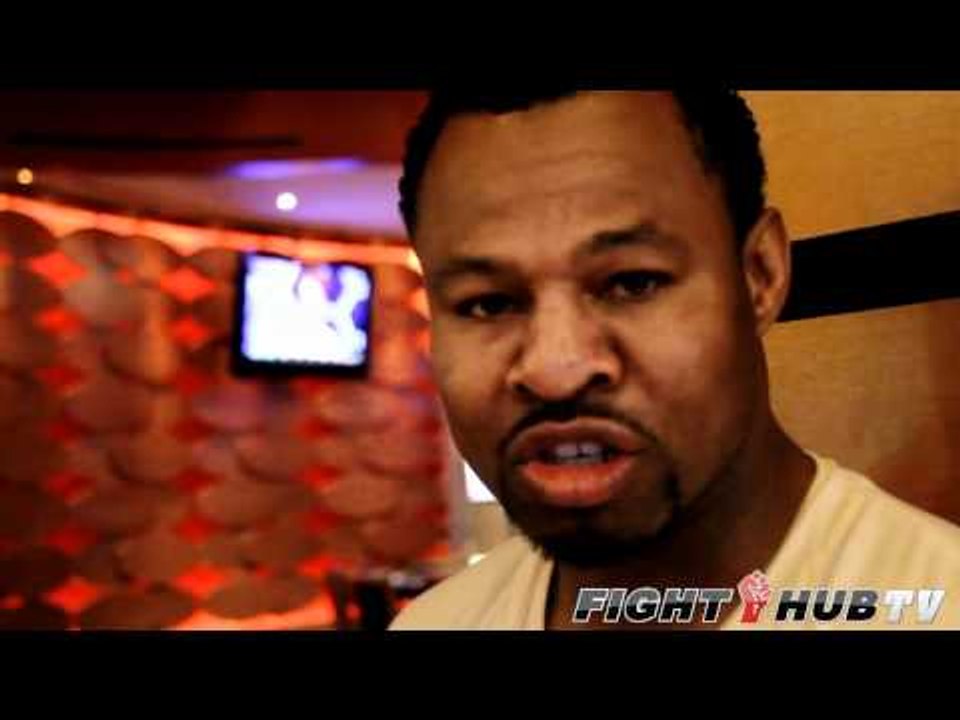 Shane Mosley on Pacquiao vs. Bradley "It could be a very tough fight for Manny Pacquiao"