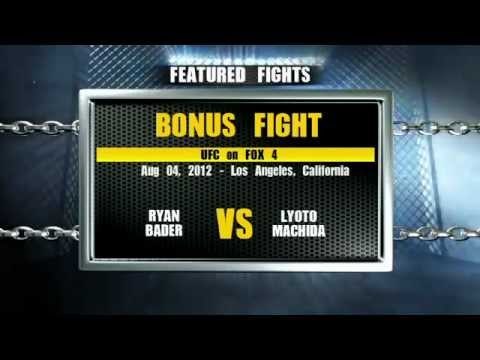 UFC On Fox 4: Ryan Bader vs. Lyoto Machida analysis and breakdown