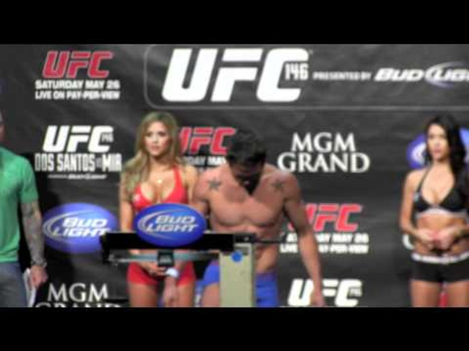UFC 146: Junior Dos Santos vs. Frank Mir Full weigh in highlights