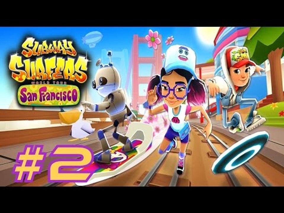 Subway Surfers: San Francisco - Samsung Galaxy S7 Edge Gameplay #2