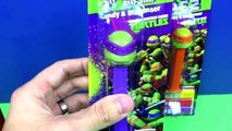 Teenage Mutant Ninja Turtles Pez Dispensers TMNT Unboxingsfsf