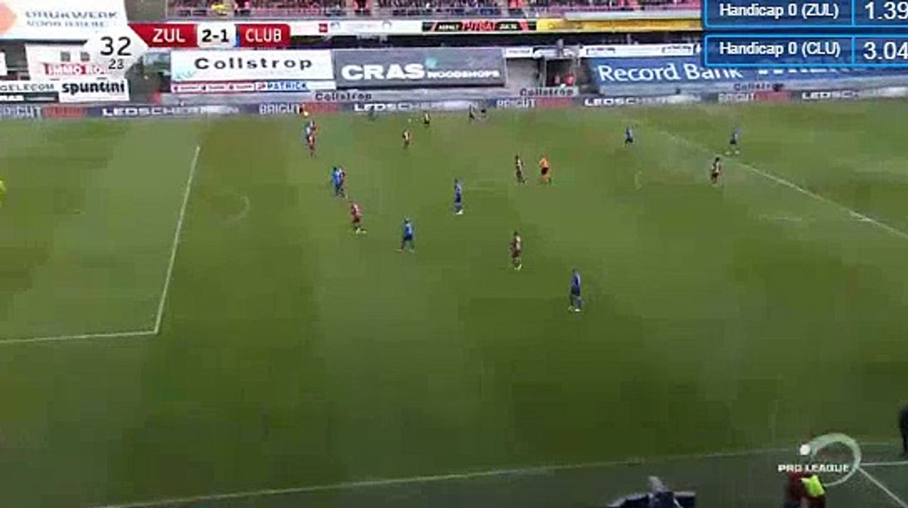 Hans Vanaken Goal HD - SV Zulte Waregem 2-1 Club Brugge 17.04.2017