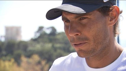 Monte-Carlo - Interview de Rafa Nadal