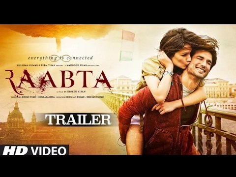 Raabta Official Trailer - Sushant Singh Rajput & Kriti Sanon