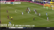 David Villa Sánchez Scores a goal you MUST see!