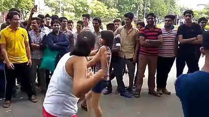 Delhi colleges girl road hot dance