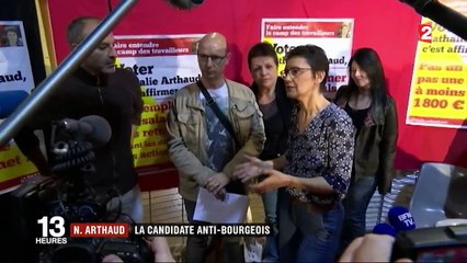 Présidentielle : Nathalie Arthaud, la candidate anti-bourgeois