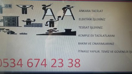 ÇAYYOLU TADİLAT, YAŞAMKENT BOYACI, ÇAYYOLU ELEKTİRİK, ÇAYYOLU SIHHI TESİSAT