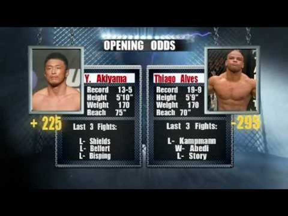 UFC 149: Yoshihiro Akiyama vs Thiago Alves analysis and breakdown