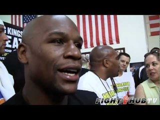 Floyd Mayweather "Cotto's style is already set, his trainer cant change his style"