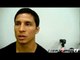 Joseph Benavidez "Cruz & Faber, They dont like each other, but respect each other"