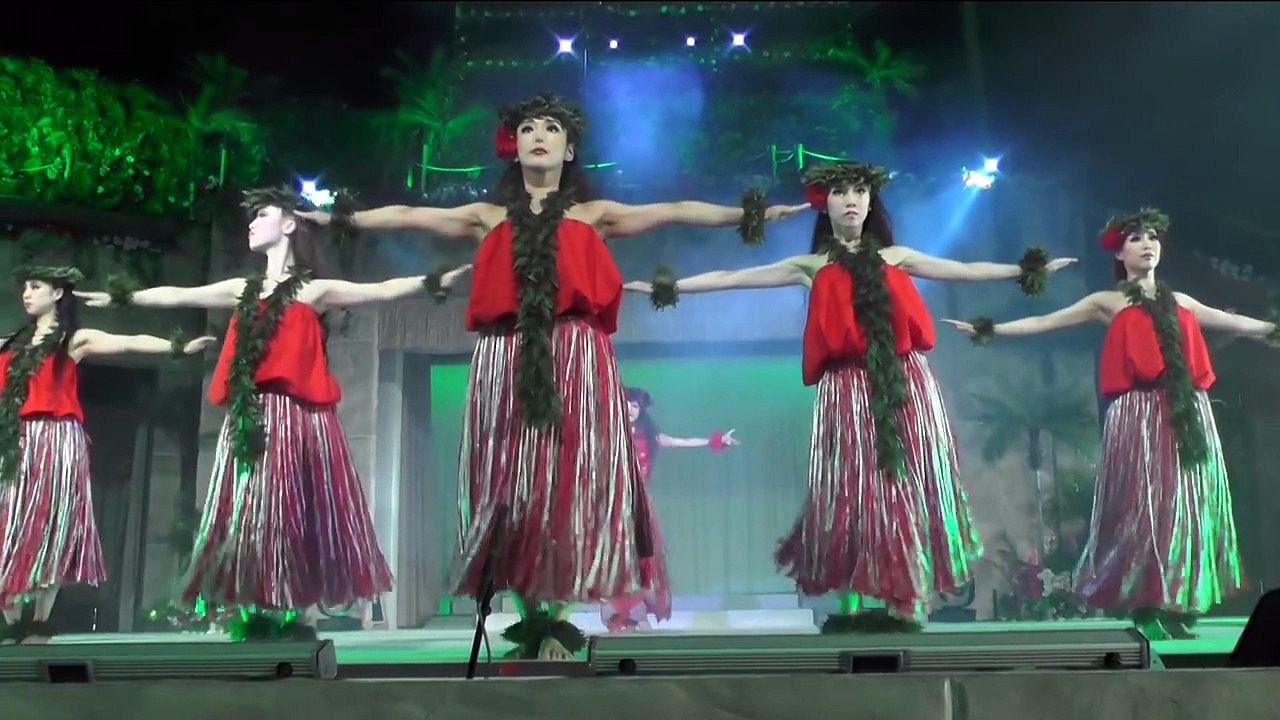 ハワイアンズ　ダンシングチーム　松本千鶴さんのペレ　2014.6
