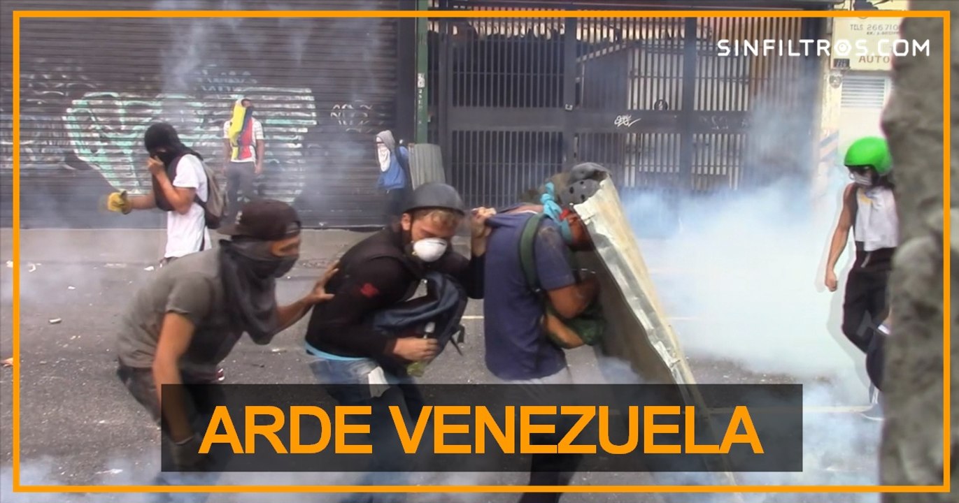 Batalla campal en Venezuela | Sinfiltros.com