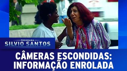 Câmeras Escondidas: Informação enrolada