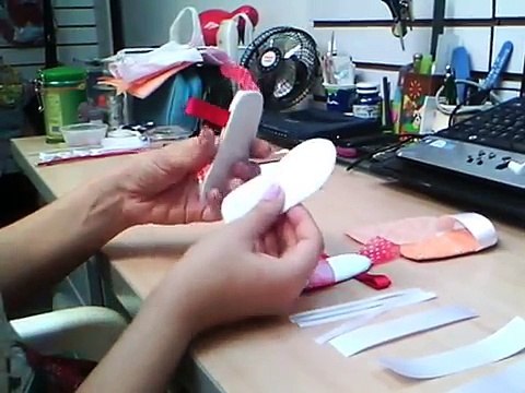 Sandalias en tela para bebe