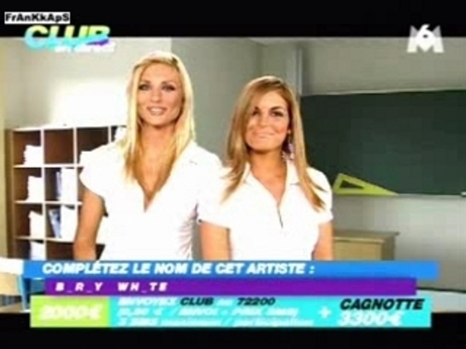 Ariane et Amelie - la Rentrée de CLUB - M6