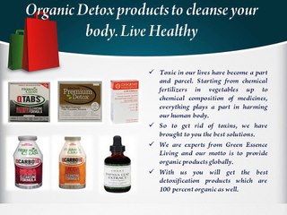 Best Detox Products Online - greenessenceliving.com