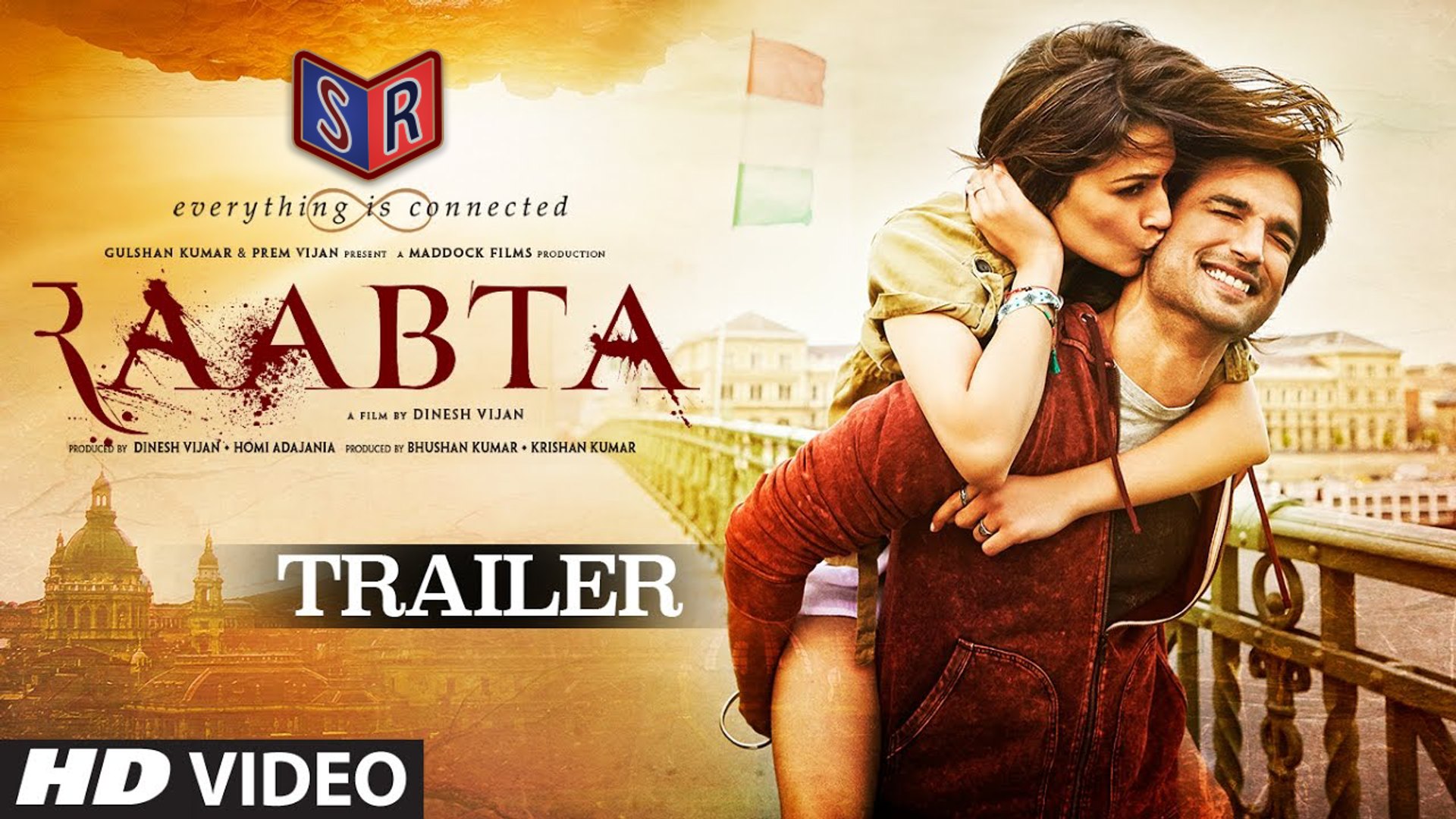 Raabta 2017 Official Trailer FT. Sushant Singh Rajput Kriti Sanon FULL HD