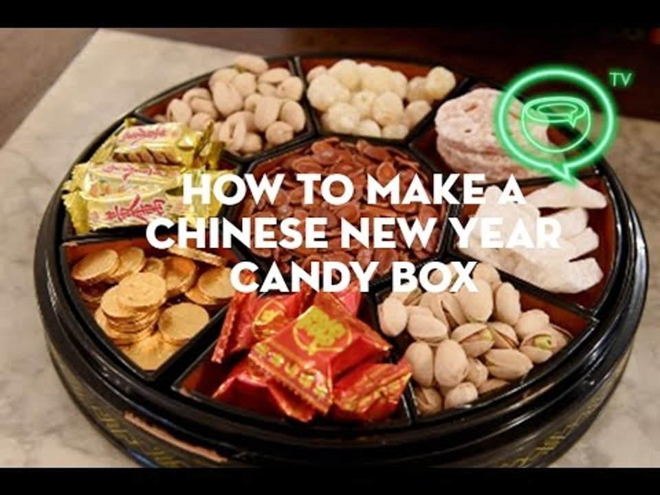 How To Fill a Chinese New Year Candy Box | Coconuts TV