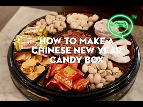 How To Fill a Chinese New Year Candy Box | Coconuts TV