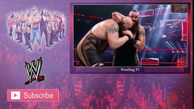 WWE RAW 2017 - OMG ! Roman Reigns DESTROYS Braun Strowman And Big Show