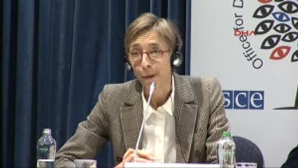 Agitdkihb Sınırlı Referandum Gözlem Heyeti Başkanı Tana de Zulueta Seçim Kurulu'nun Çalışmaları...