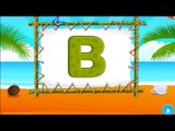 Learn Letter Alphabet ABC with puzzle and funny animation