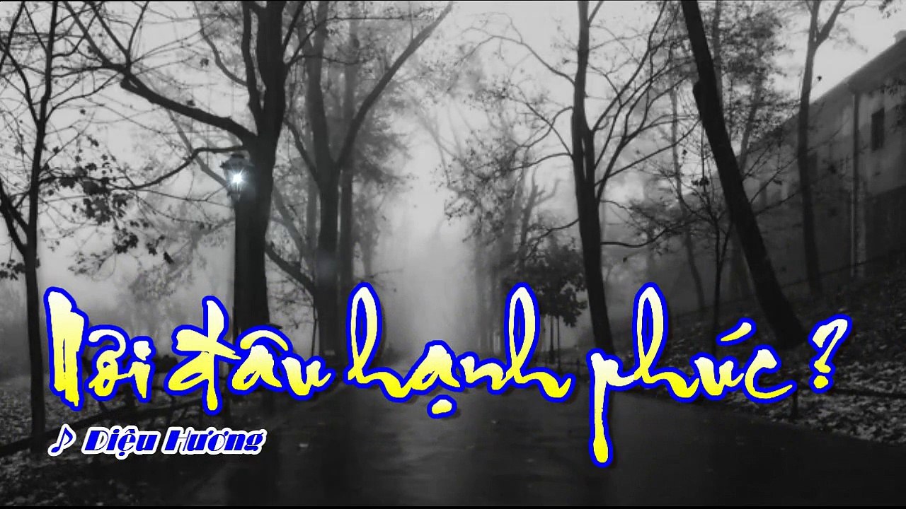 [Karaoke] NƠI ĐÂU HẠNH PHÚC - Diệu Hương