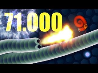 SLITHER.IO Pro World Record Giant Big Snake 71.000 | No Cheat