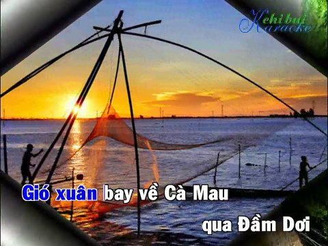 [HD] ÁO MỚI CÀ MAU(đoạn phi vân điệp khúc)-KARAOKE