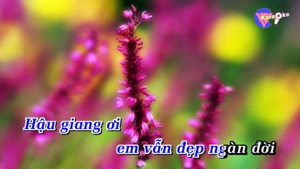 Chiếc áo bà ba - Karaoke HD -- Beat Chuẩn