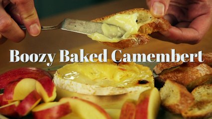 Boozy Baked Camembert - Liquor.com